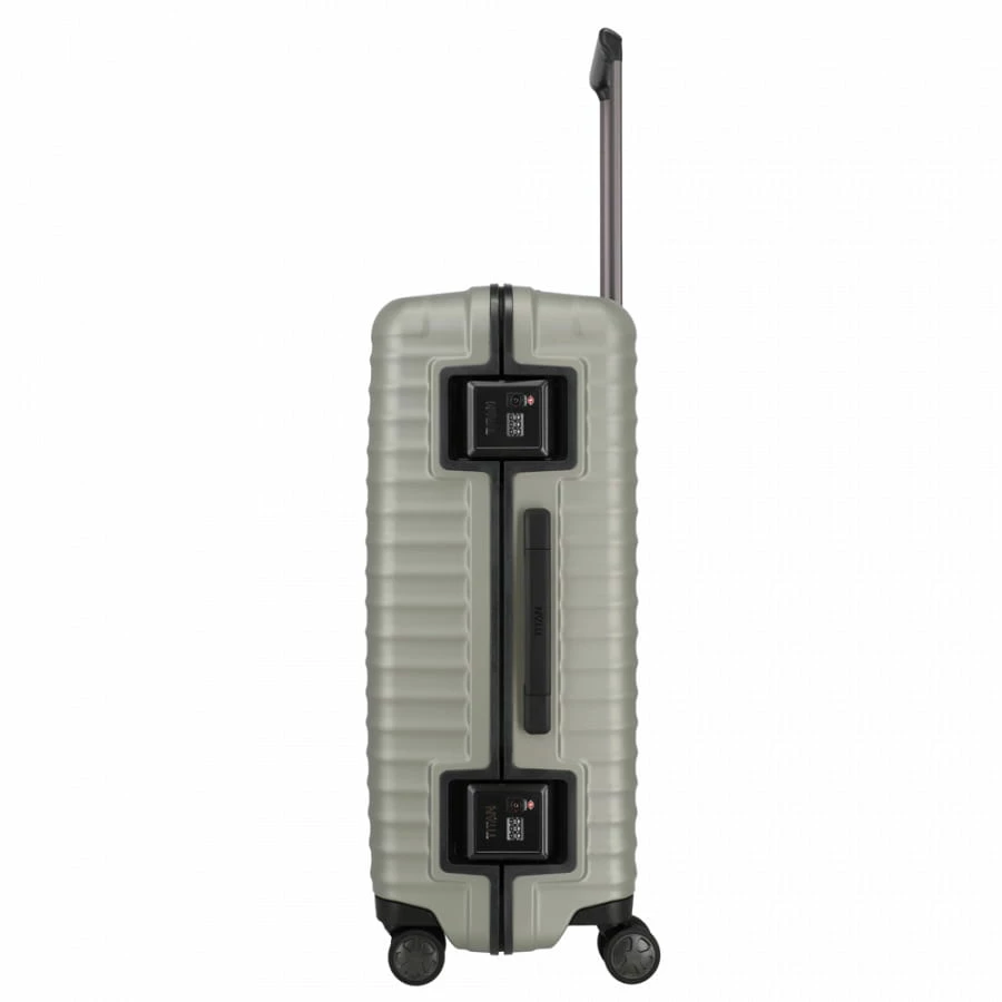 Titan Litron Frame 4-Rollen Trolley L 75 Cm Champagner 4 Titan Litron Frame 4-Rollen Trolley L 75 Cm Champagner – Bild 2