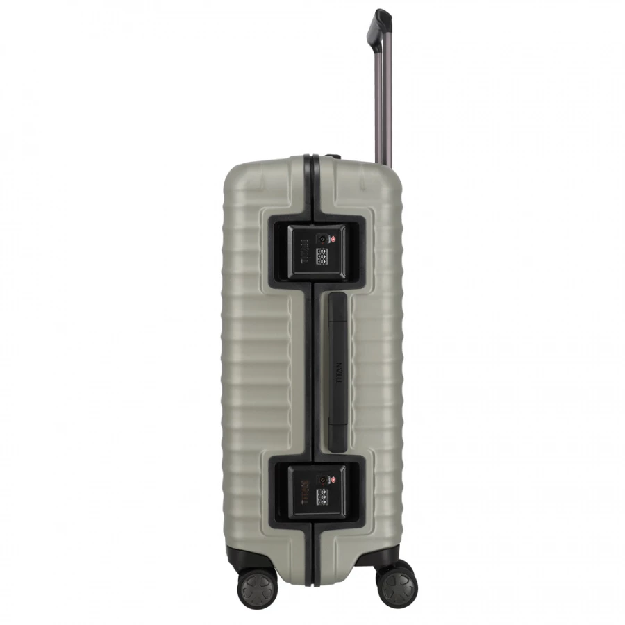 Titan Litron Frame 4-Rollen Trolley M 69 Cm Champagner 4 Titan Litron Frame 4-Rollen Trolley M 69 Cm Champagner – Bild 2