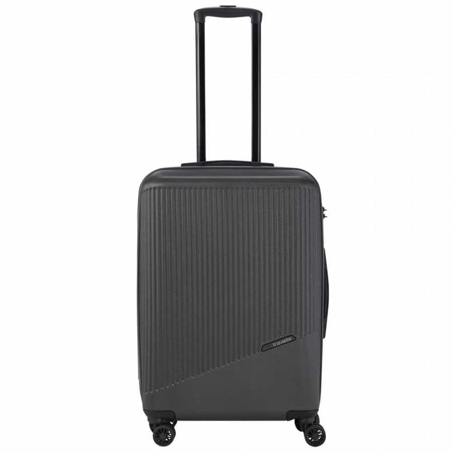 Travelite Bali 4-Rollen Trolley M 67 Cm Anthrazit 8 Travelite Bali 4-Rollen Trolley M 67 Cm Anthrazit – Bild 6