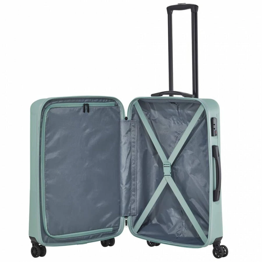 Travelite Bali Trolley-Set 3tlg S-M-L Mint 6 Travelite Bali Trolley-Set 3tlg S-M-L Mint – Bild 4