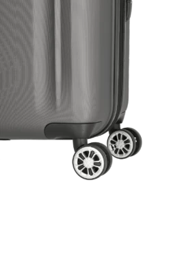 Travelite City 4-Rollen Trolley-Set 3tlg. S-M-L Anthrazit -TROLLEY Verkäufe 73048 04 City M NR