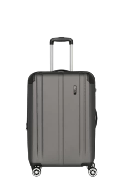 Travelite City 4-Rollen Trolley-Set 3tlg. S-M-L Anthrazit -TROLLEY Verkäufe 73048 04 City M VG