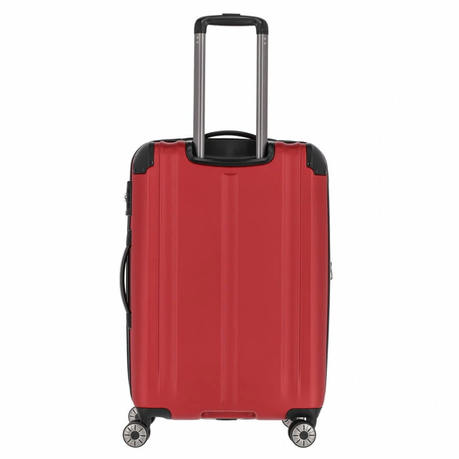 Travelite City 4-Rollen Trolley M 68 Cm Rot 5 Travelite City 4-Rollen Trolley M 68 Cm Rot – Bild 3