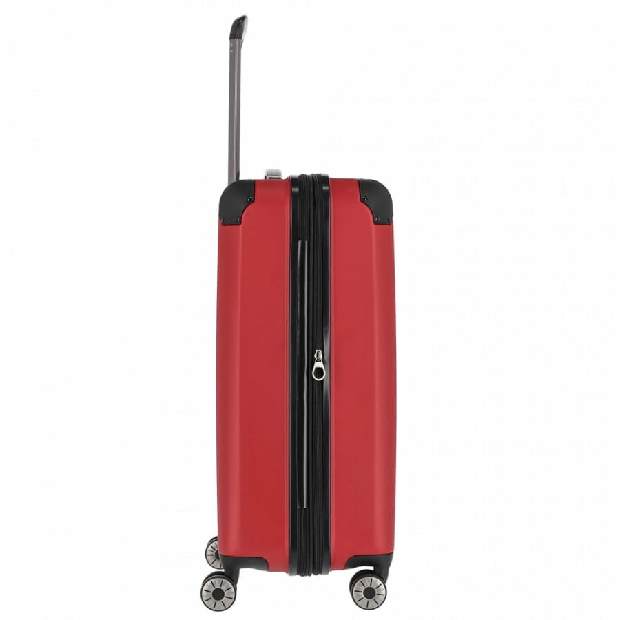 Travelite City 4-Rollen Trolley M 68 Cm Rot 7 Travelite City 4-Rollen Trolley M 68 Cm Rot – Bild 5
