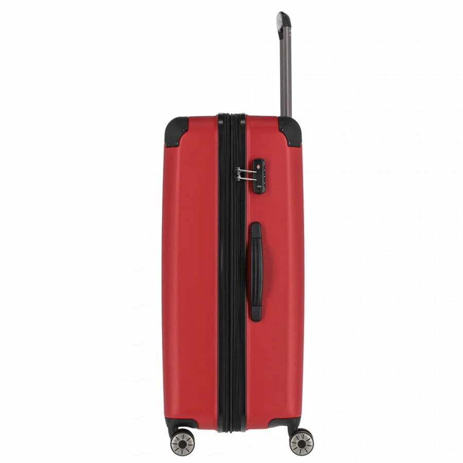 Travelite City 4-Rollen Trolley L 77 Cm Rot 4 Travelite City 4-Rollen Trolley L 77 Cm Rot – Bild 2