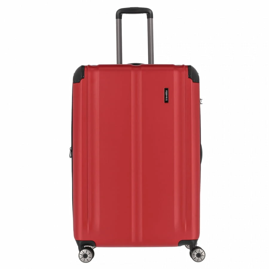 Travelite City 4-Rollen Trolley L 77 Cm Rot 8 Travelite City 4-Rollen Trolley L 77 Cm Rot – Bild 6