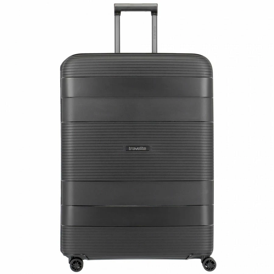 Travelite Korfu 4-Rollen Trolley-Set 3tlg S-M-L Schwarz 8 Travelite Korfu 4-Rollen Trolley-Set 3tlg S-M-L Schwarz – Bild 6