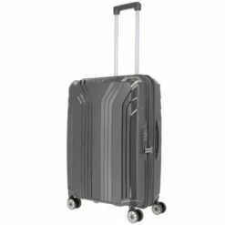 Travelite Elvaa 4-Rollen Trolley M 66 Cm Schwarz