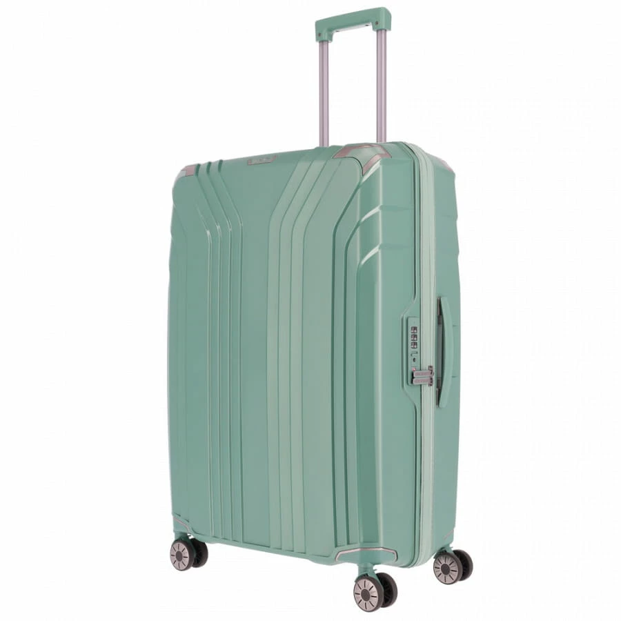 Travelite Elvaa 4-Rollen Trolley L 77 Cm Seegrün 3 Travelite Elvaa 4-Rollen Trolley L 77 Cm Seegrün
