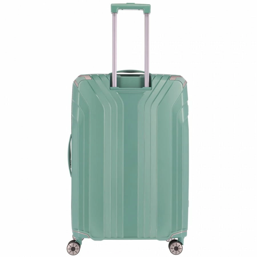 Travelite Elvaa 4-Rollen Trolley L 77 Cm Seegrün 5 Travelite Elvaa 4-Rollen Trolley L 77 Cm Seegrün – Bild 3