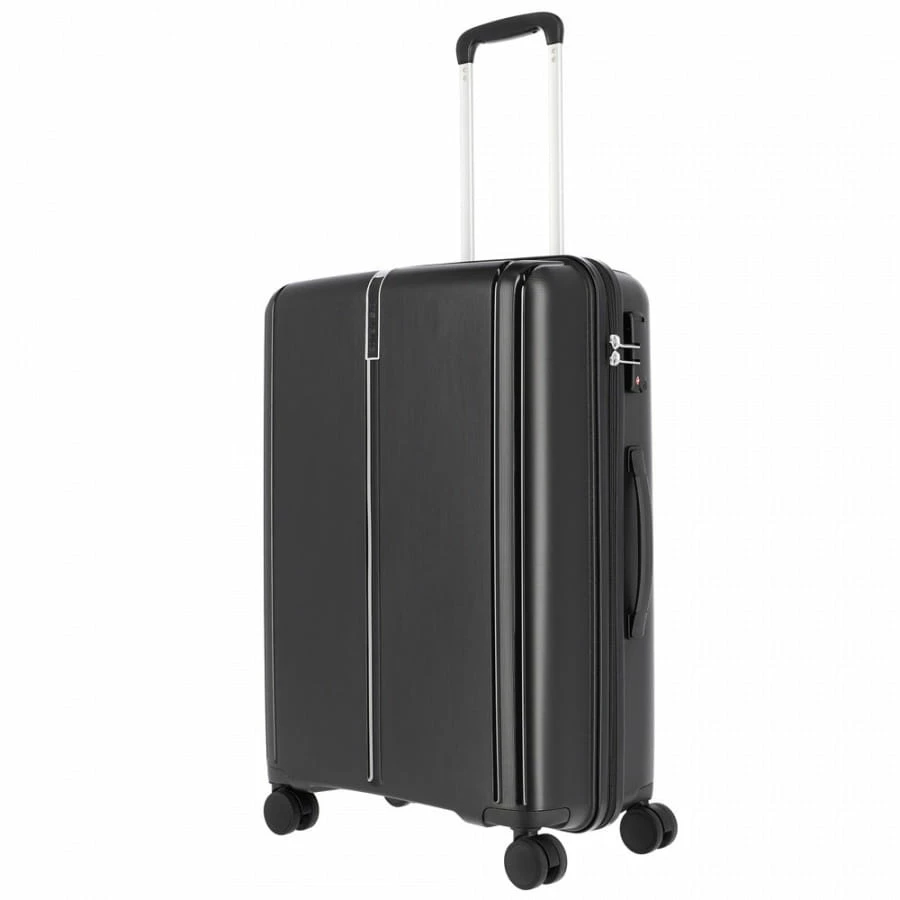 Travelite Vaka 4-Rollen Trolley M 65 Cm Schwarz 3 Travelite Vaka 4-Rollen Trolley M 65 Cm Schwarz
