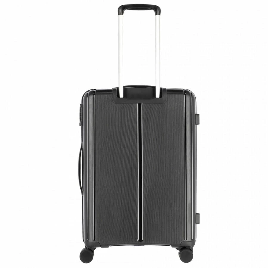 Travelite Vaka 4-Rollen Trolley M 65 Cm Schwarz 5 Travelite Vaka 4-Rollen Trolley M 65 Cm Schwarz – Bild 3