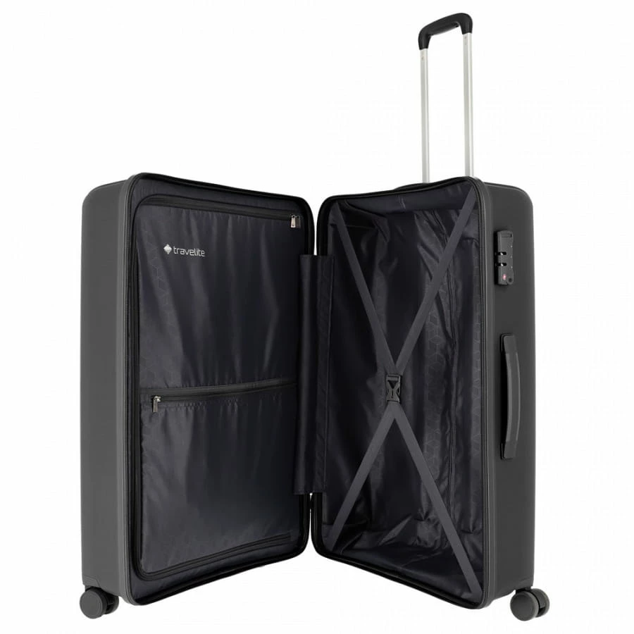 Travelite Vaka 4-Rollen Trolley L 75 Cm Schwarz 6 Travelite Vaka 4-Rollen Trolley L 75 Cm Schwarz – Bild 4