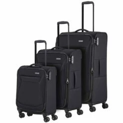 Travelite Chios Trolley-Set S-M-L Schwarz