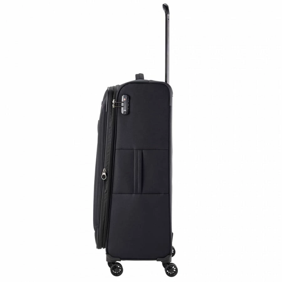 Travelite Chios 4-Rollen Trolley L 78 Cm Schwarz 4 Travelite Chios 4-Rollen Trolley L 78 Cm Schwarz – Bild 2