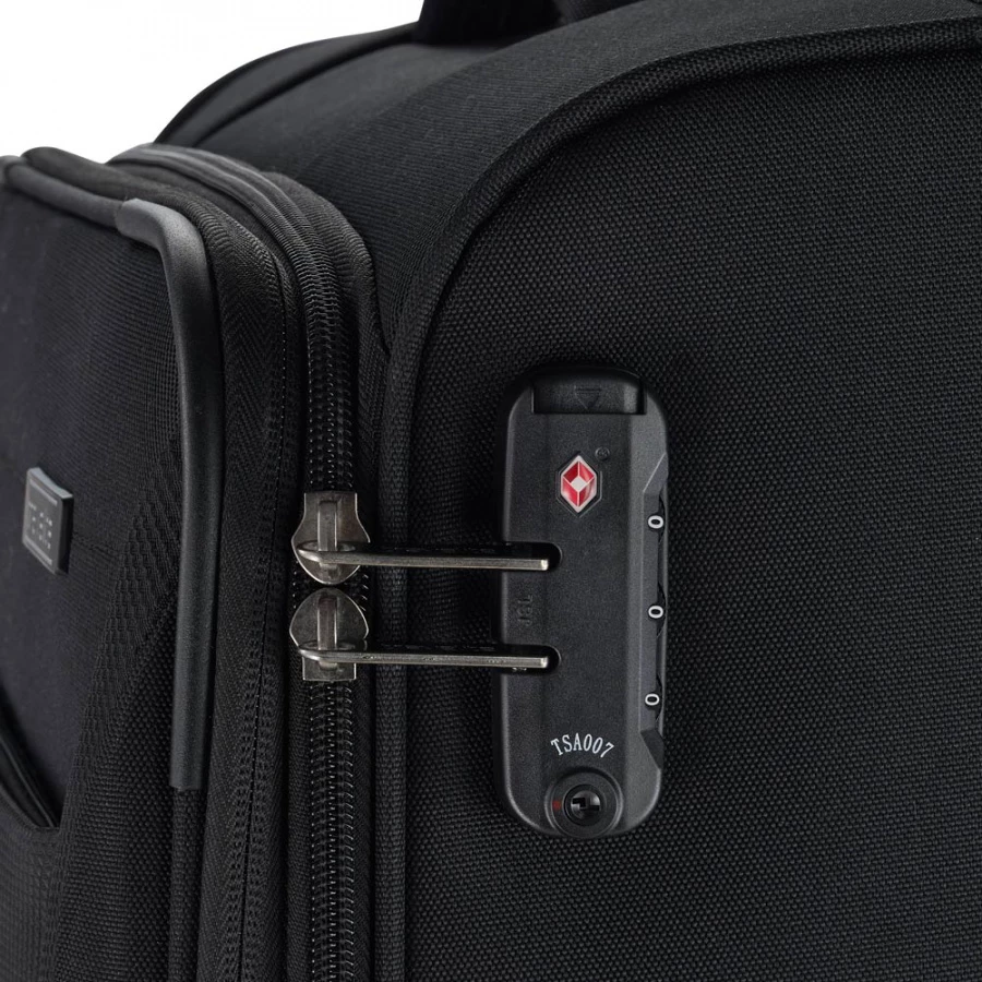 Travelite Chios 4-Rollen Trolley L 78 Cm Schwarz 9 Travelite Chios 4-Rollen Trolley L 78 Cm Schwarz – Bild 7