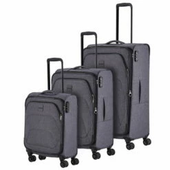 Travelite Adria Trolley-Set S-M-L Anthrazit