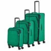Travelite Adria Trolley-Set S-M-L Grün