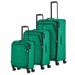 Travelite Adria Trolley-Set S-M-L Grün