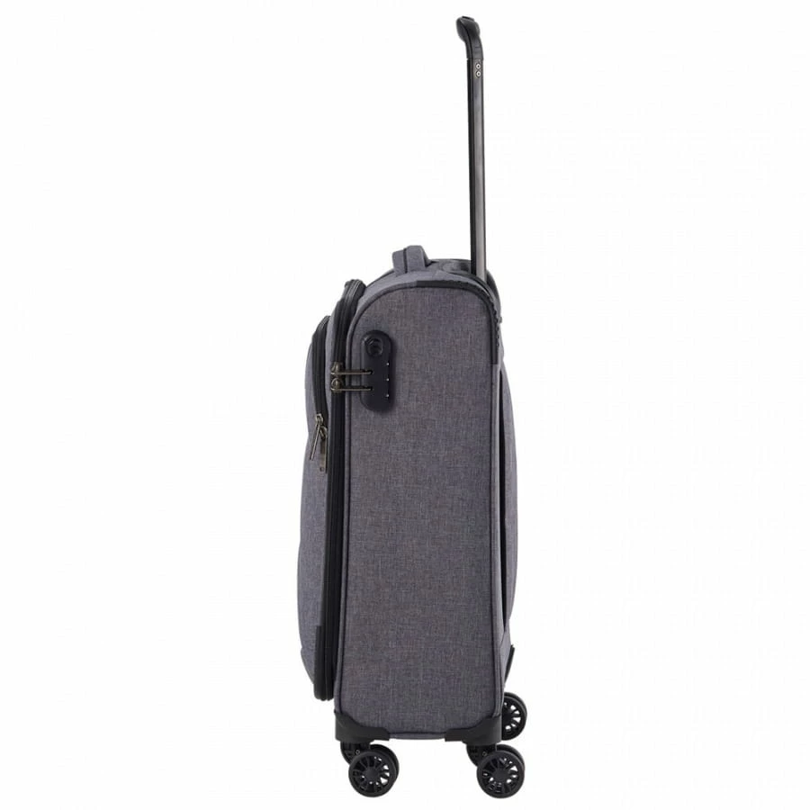 Travelite Adria 4-Rollen Trolley S 55 Cm Anthrazit 4 Travelite Adria 4-Rollen Trolley S 55 Cm Anthrazit – Bild 2