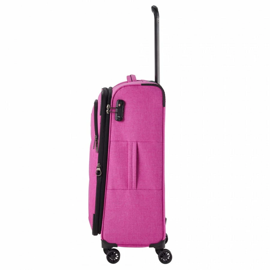 Travelite Adria 4-Rollen Trolley M 67 Cm Pink 4 Travelite Adria 4-Rollen Trolley M 67 Cm Pink – Bild 2