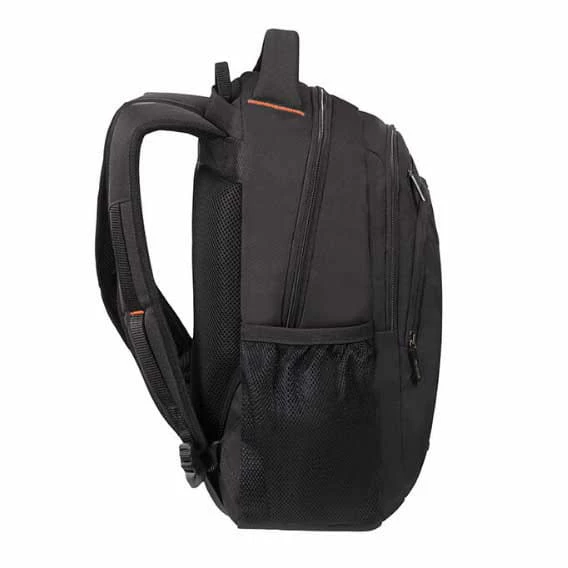 American Tourister At Work Laptop-Rucksack 14,1 Zoll Black Black-Orange 4 American Tourister At Work Laptop-Rucksack 14,1 Zoll Black Black-Orange – Bild 2
