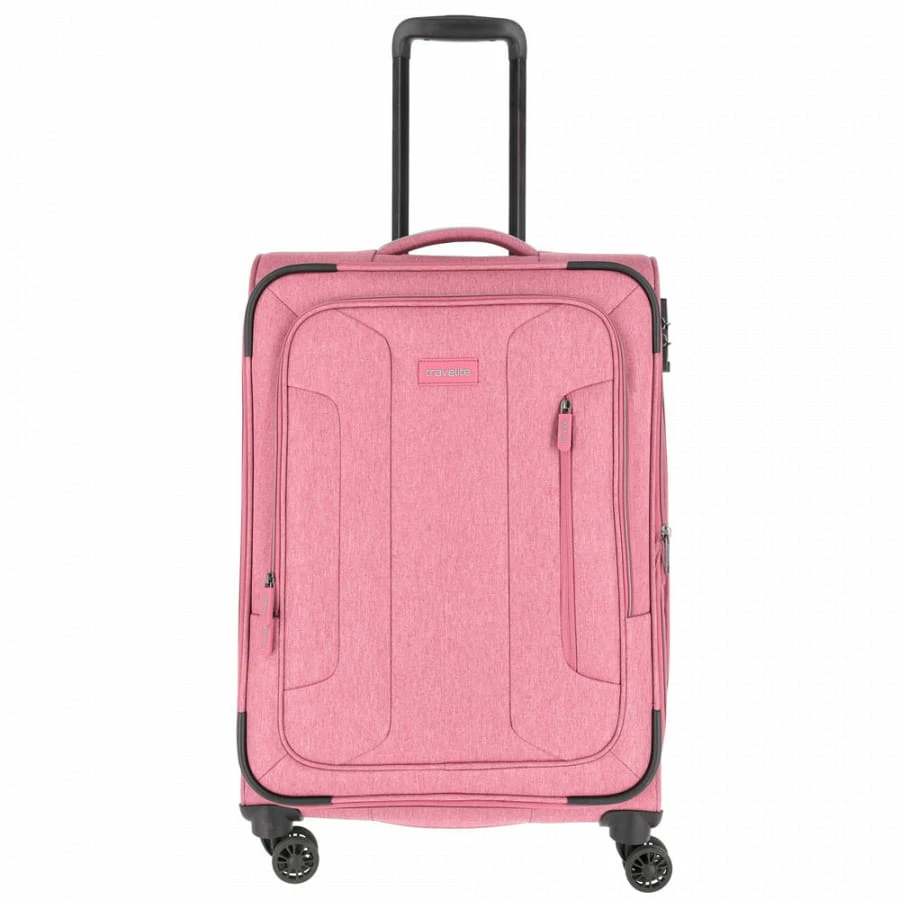 Travelite Boja 4-Rollen Trolley M 67 Cm Pink 8 Travelite Boja 4-Rollen Trolley M 67 Cm Pink – Bild 6