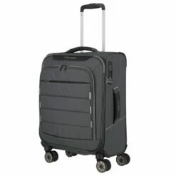 Travelite Skaii 4-Rollen Trolley S 55 Cm Gipfelgrau