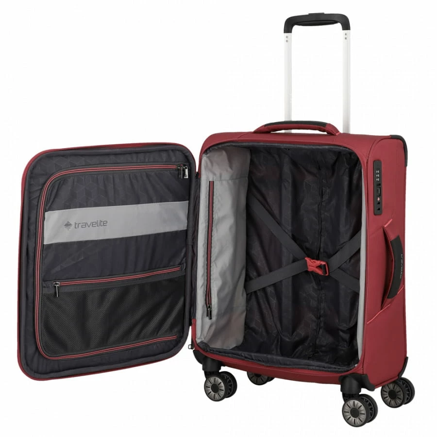 Travelite Skaii 4-Rollen Trolley S 55 Cm Abendrot 6 Travelite Skaii 4-Rollen Trolley S 55 Cm Abendrot – Bild 4