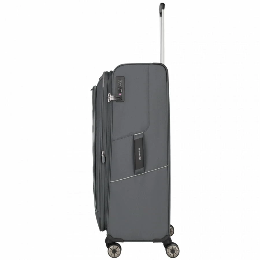 Travelite Skaii 4-Rollen Trolley L 78 Cm Gipfelgrau 4 Travelite Skaii 4-Rollen Trolley L 78 Cm Gipfelgrau – Bild 2