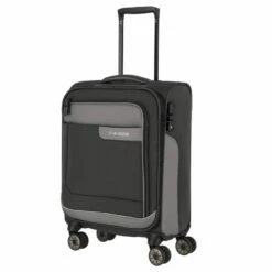 Travelite Viia 4-Rollen Trolley S 55 Cm Schiefer