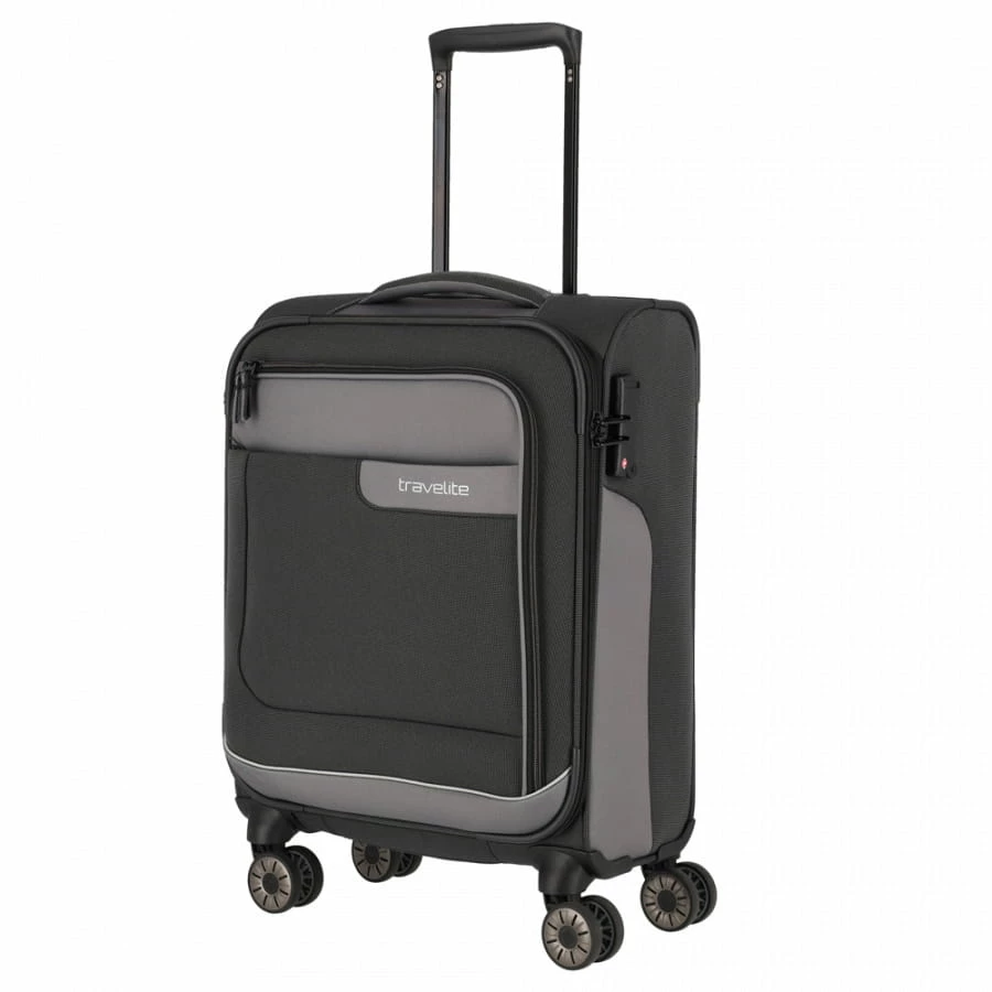 Travelite Viia 4-Rollen Trolley S 55 Cm Schiefer 3 Travelite Viia 4-Rollen Trolley S 55 Cm Schiefer