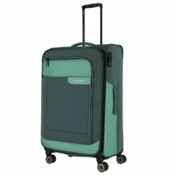 Travelite Viia 4-Rollen Trolley L 77 Cm Eukalyptus