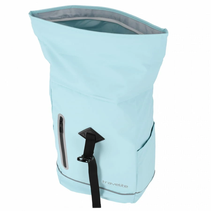 Travelite Basics Roll-Up Rucksack Hellblau 6 Travelite Basics Roll-Up Rucksack Hellblau – Bild 4