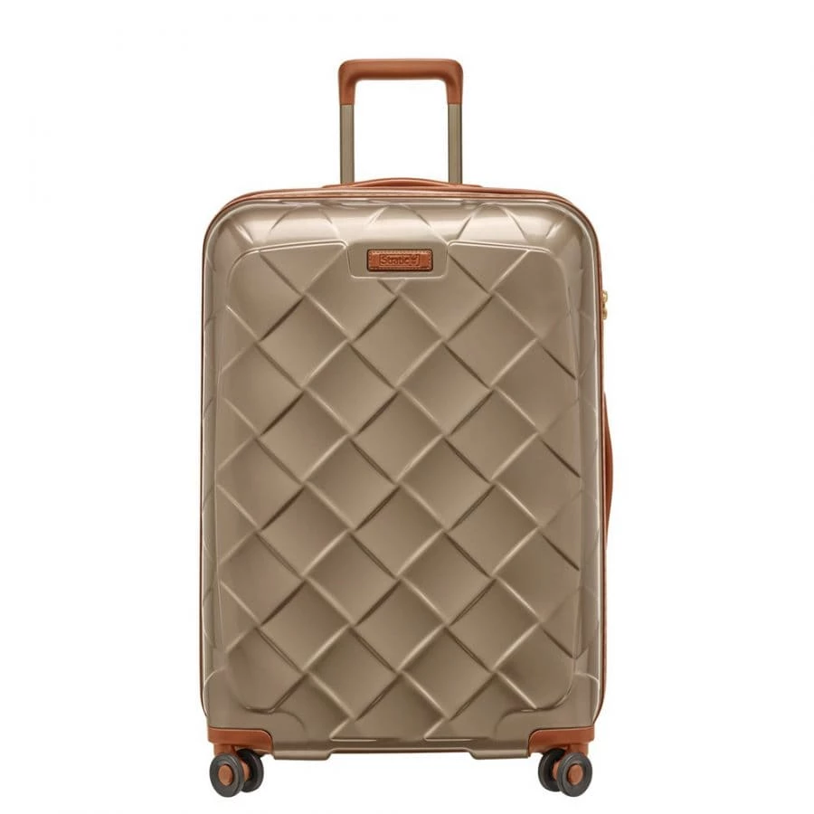 Stratic Leather And More 4-Rollen Trolley L 76 Cm Champagner 3 Stratic Leather And More 4-Rollen Trolley L 76 Cm Champagner