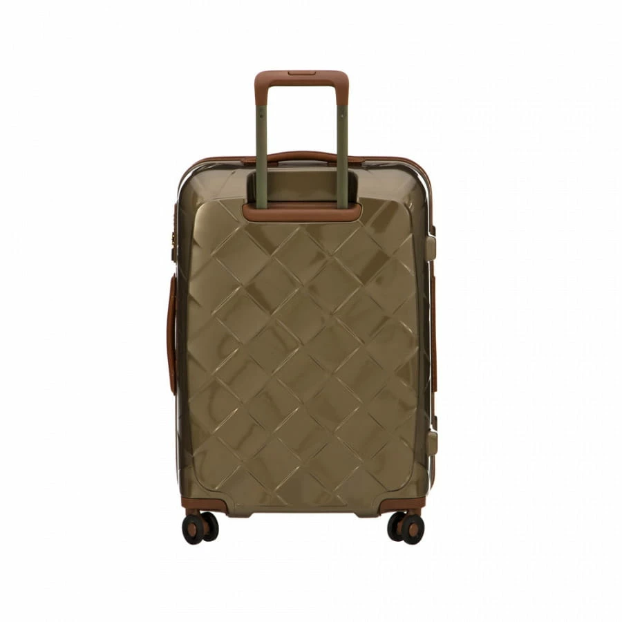Stratic Leather And More 4-Rollen Trolley L 76 Cm Champagner 5 Stratic Leather And More 4-Rollen Trolley L 76 Cm Champagner – Bild 3