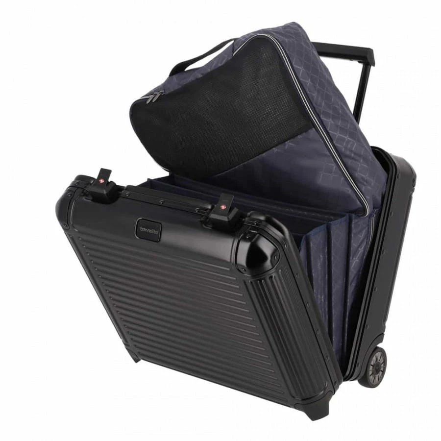 Travelite Next Businesswheeler Schwarz 8 Travelite Next Businesswheeler Schwarz – Bild 6
