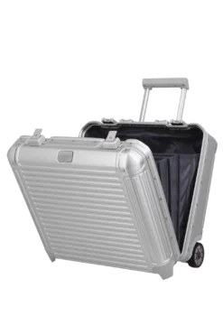 Travelite Next Businesswheeler -TROLLEY Verkäufe next businesswheeler trolley aluminium koffer silber 3