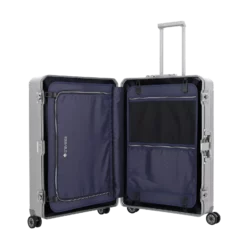 Travelite Next Trolley L -TROLLEY Verkäufe travelite aluminium koffer next silber l 1