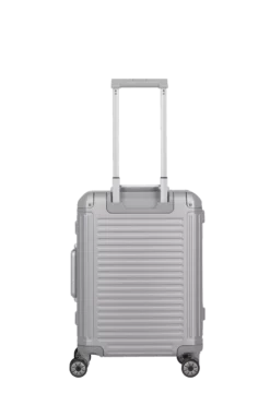 Travelite Next 4-Rollen Trolley S 55 Cm Silber -TROLLEY Verkäufe travelite aluminium koffer next silber s 0