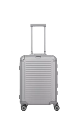 Travelite Next 4-Rollen Trolley S 55 Cm Silber