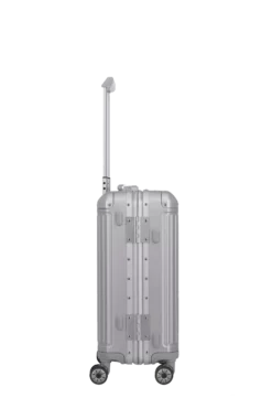 Travelite Next 4-Rollen Trolley S 55 Cm Silber -TROLLEY Verkäufe travelite aluminium koffer next silber s 3