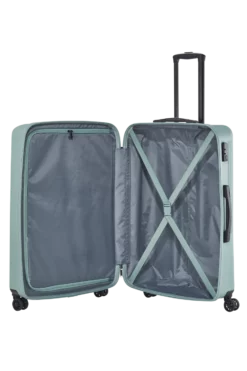 Travelite BALI 3-tlg. Koffer-Set -TROLLEY Verkäufe travelite trolley koffer bali mint gruen l 2