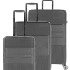 Travelite WAAL 3-tlg. Koffer-Set -TROLLEY Verkäufe travelite trolley waal schwarz kofferset 1